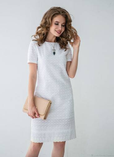 Белые платья с кружевом: как выбрать подходящий вариант и с чем лучше носить