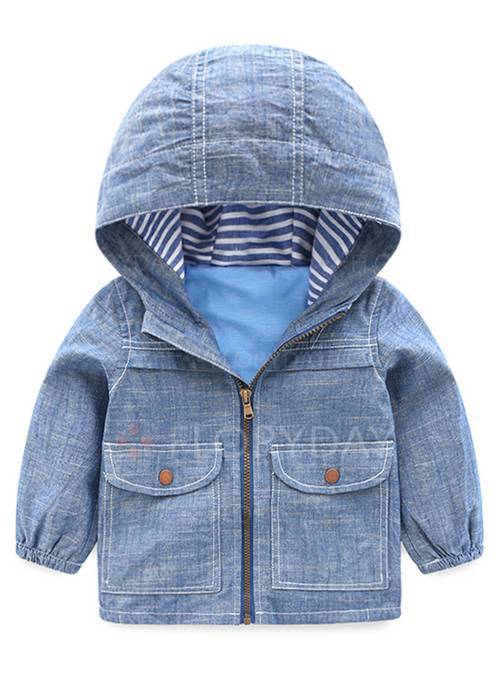 Выкройка джинсовая куртка на ребенка (размер 92-128)