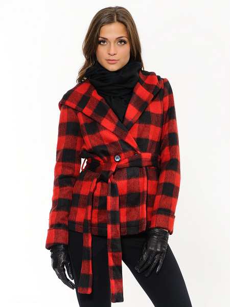 Шарф к красному пальто: более 50 стильных примеров – каблучок.ру