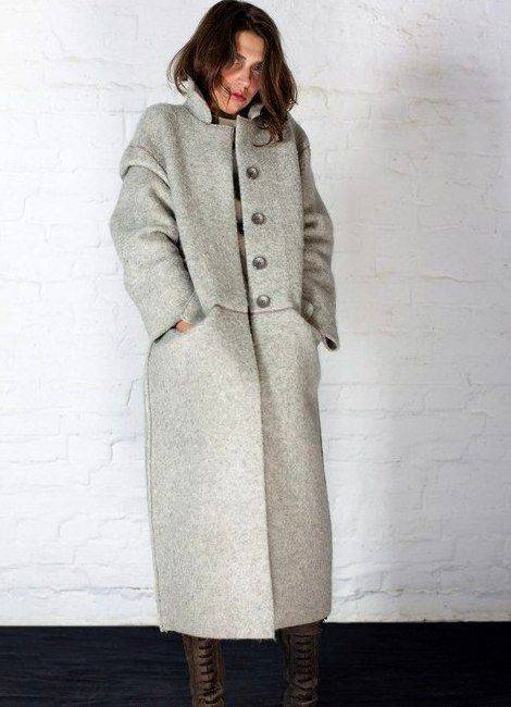 Пальто из валяной шерсти (75 фото): отзывы о женском валяном пальто, без подкладки, из италии, модные пальто