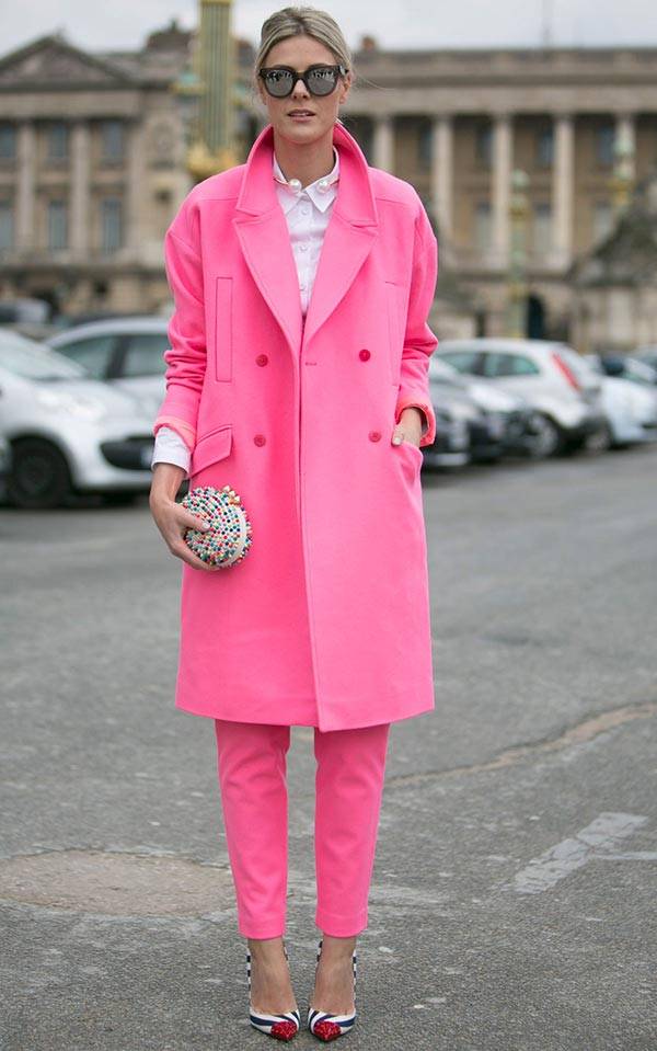 Розовый цвет в одежде - модные сочетания 2021/2022
