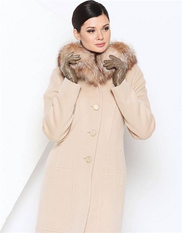 Зимние женские пальто с меховым воротником: фото модных фасонов с мехом на зиму 2020-2021