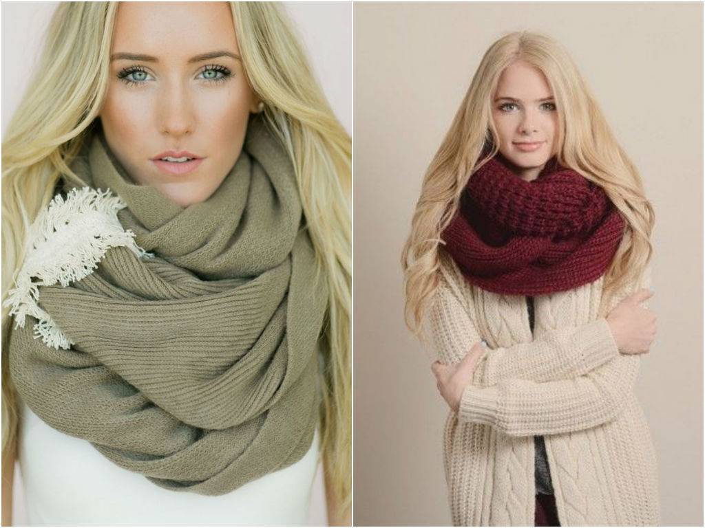 Как красиво завязать шарф? различные способы + 70 фото