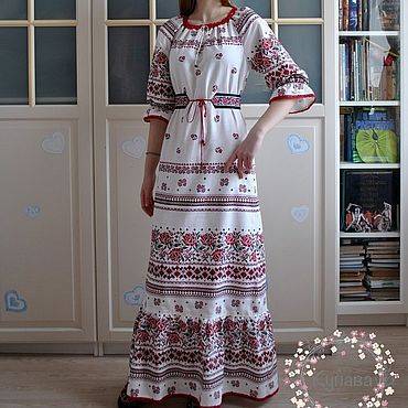 Свадебное платье в русском народном стиле: особенности славянских мотивов
