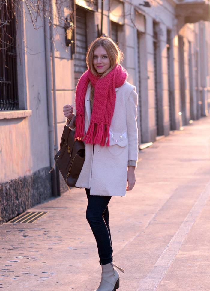 Модное розовое пальто. кому идет, с чем носить. фото