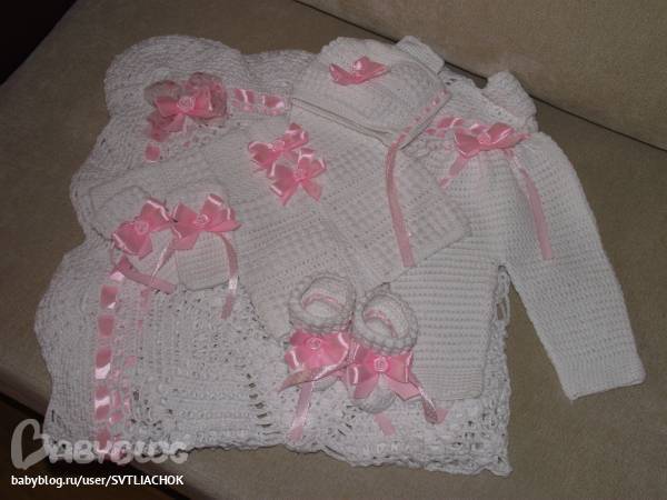 *платье "сочная мандаринка" для новорожденной малышки - вязание для детей - страна мам