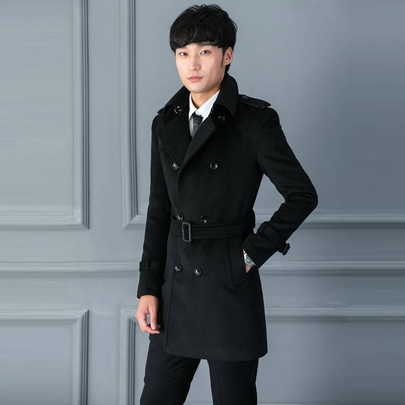 С чем носить осенью мужское чёрное пальто: фото, мужские модели по сезону