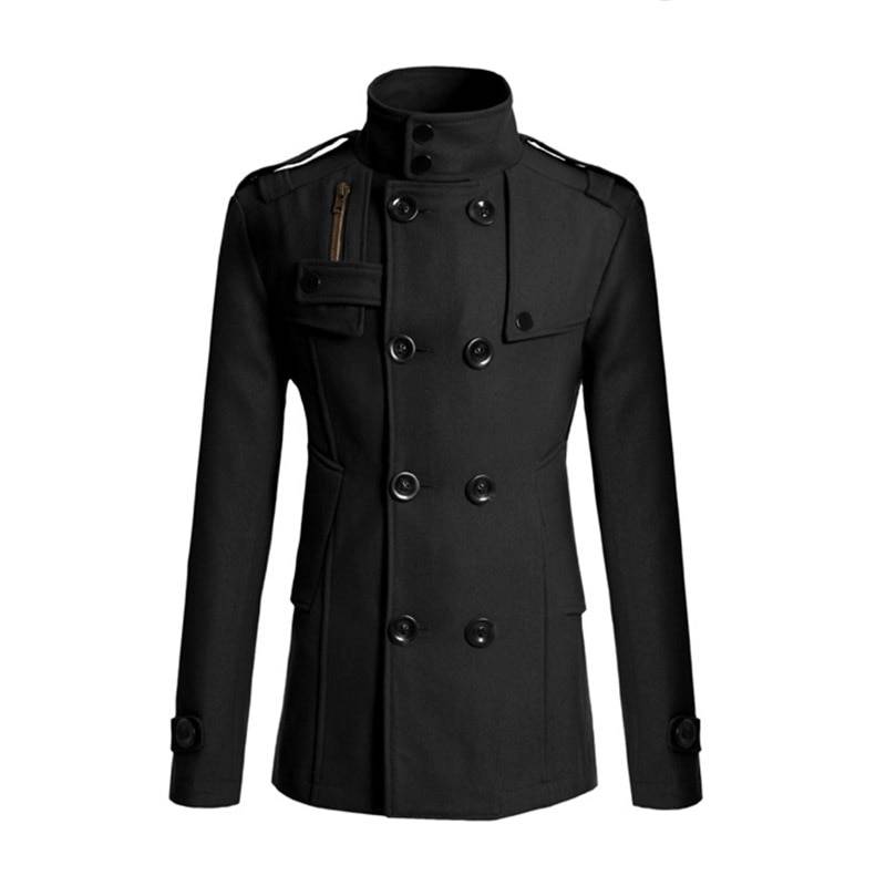 Мужское черное пальто: модели и образы
