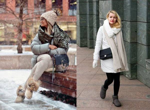 Модные угги зима 2021 - тренды, новинки, с чем и как носить, 50 фото