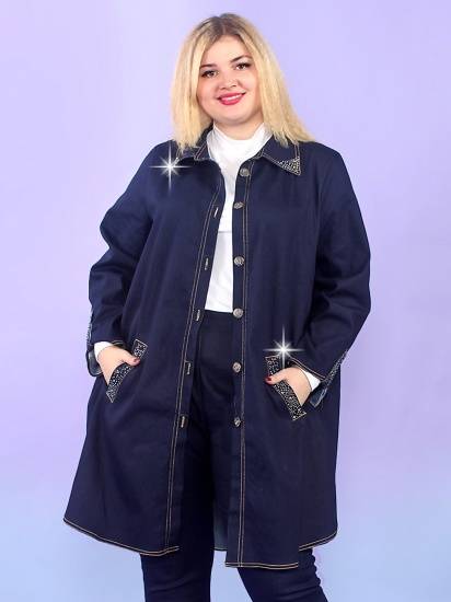 Джинсовые куртки больших размеров для пышных красавиц: стильные и комфортные