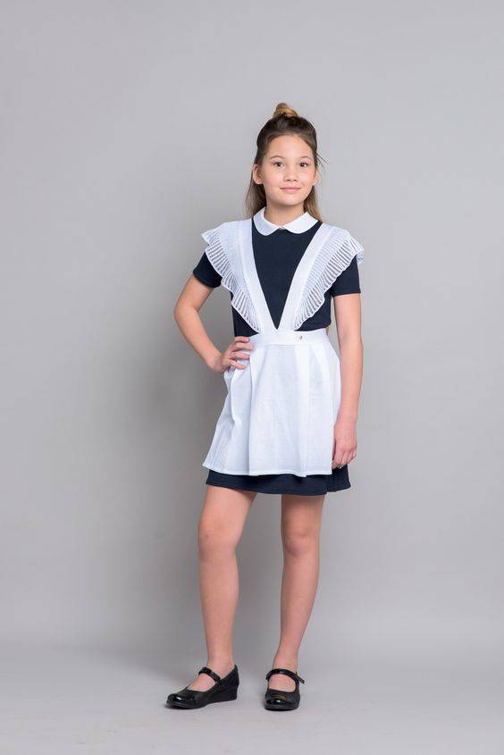 Школьные платья для девочек: 100 фото новинок и фасонов 2019 - 2020