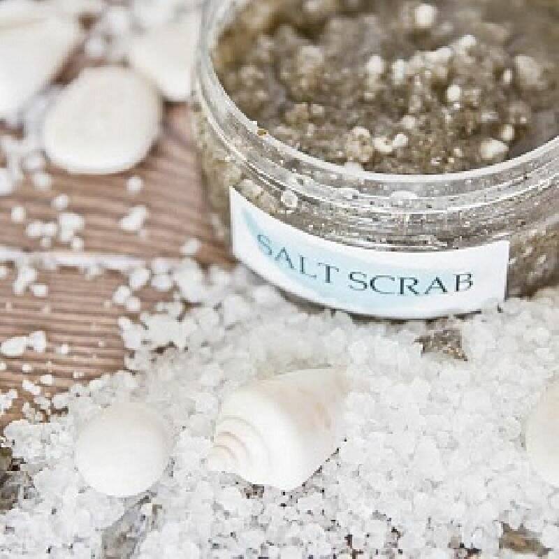 Домашние рецепты соляного скраба для тела и лица