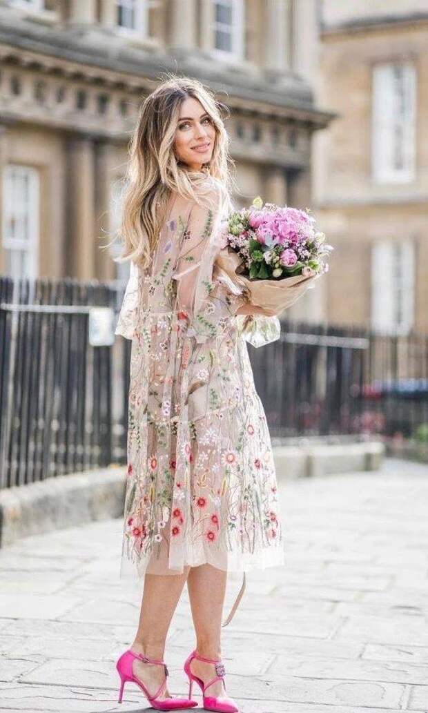 20 платьев с цветочным принтом для яркой и романтичной весны - истории - u24.ru