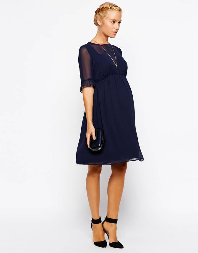 Модные и красивые модели платьев для беременных, советы по выбору