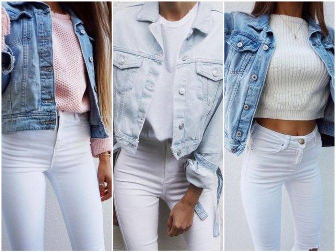 С чем носить джинсовую куртку? | модные новинки сезона