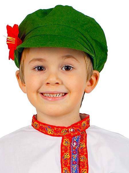 Как сшить кепку для русского народного костюма для мальчика выкройка