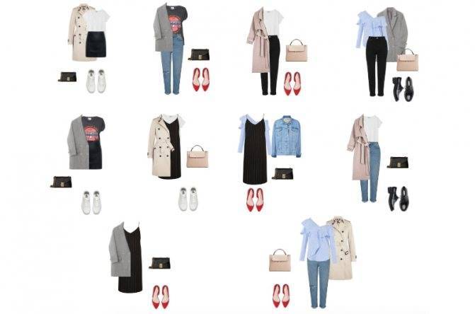 Как правильно комбинировать одежду женщине: фото, правила составления комплектов вещей