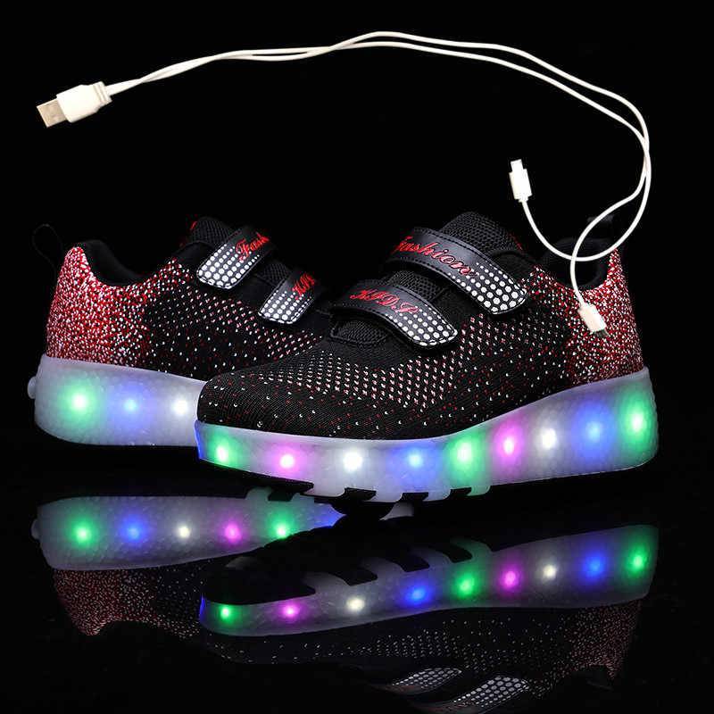 Светящиеся кроссовки – новое поколение модной обуви