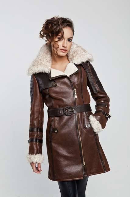 Женские кожаные куртки с мехом на зиму 2019-2020. кожаные куртки с натуральным и искусственным мехом