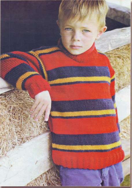 Детский бесшовный свитер. мк. - вязание - страна мам