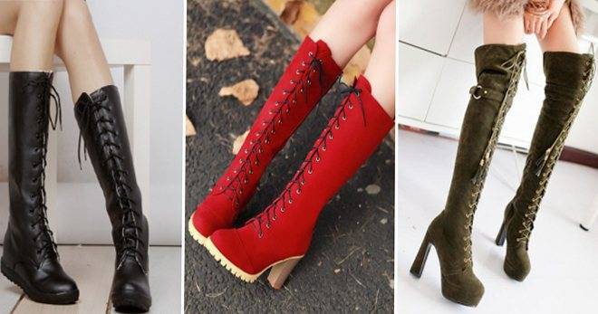 С чем носить женские ботинки на шнуровке без каблука (фото) | 1modnaya.ru