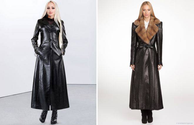 Кожаные куртки для женщин с натуральным мехом: тренды и фото