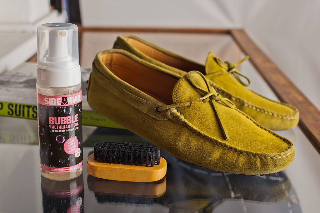 Правила чистки нубуковой обуви в домашних условиях