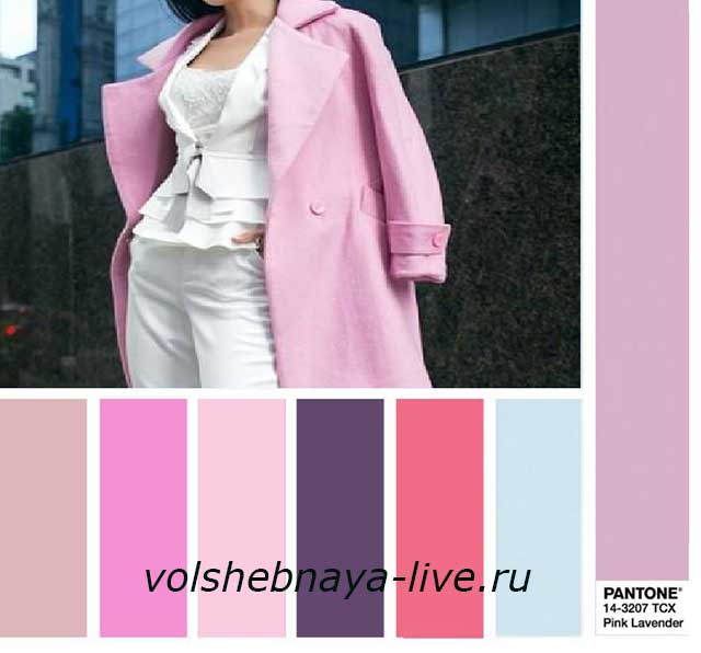 С чем носить розовое пальто: бледное, яркое и темно-розовое (фото)
