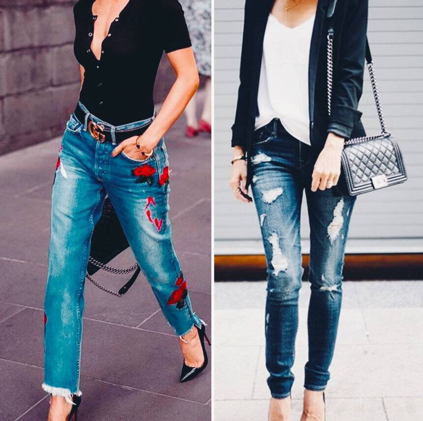 Стильные образы с голубыми джинсами: что всегда в моде