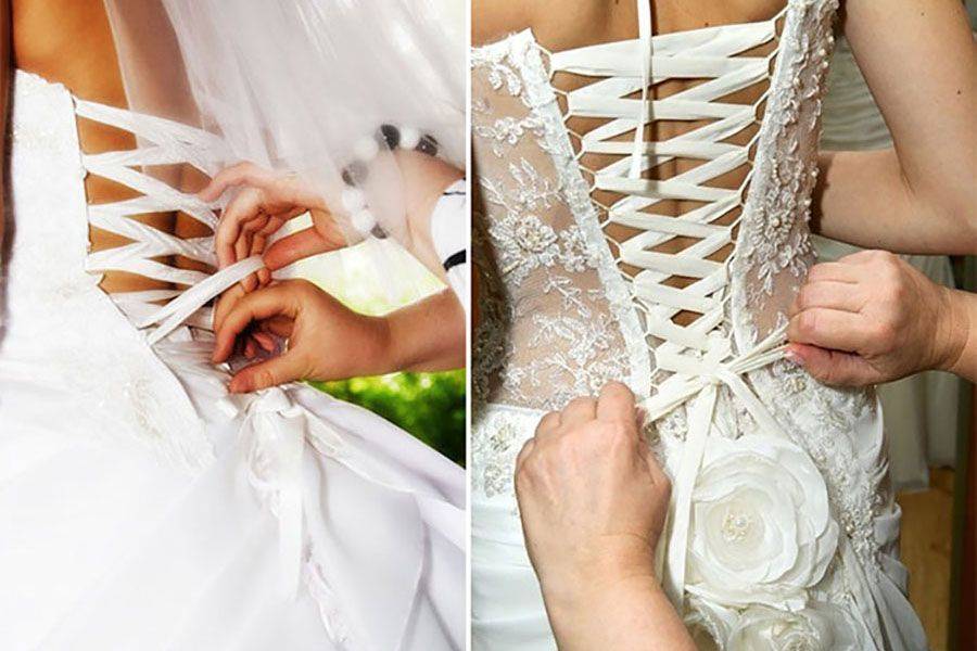 Как шнуровать свадебное платье ? & корсет атласной лентой: советы [2022] и рекомендации
