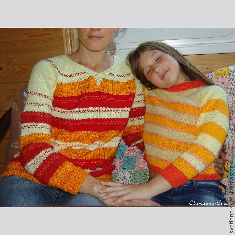 Женский свитер из пряжи детский каприз - вязание - страна мам