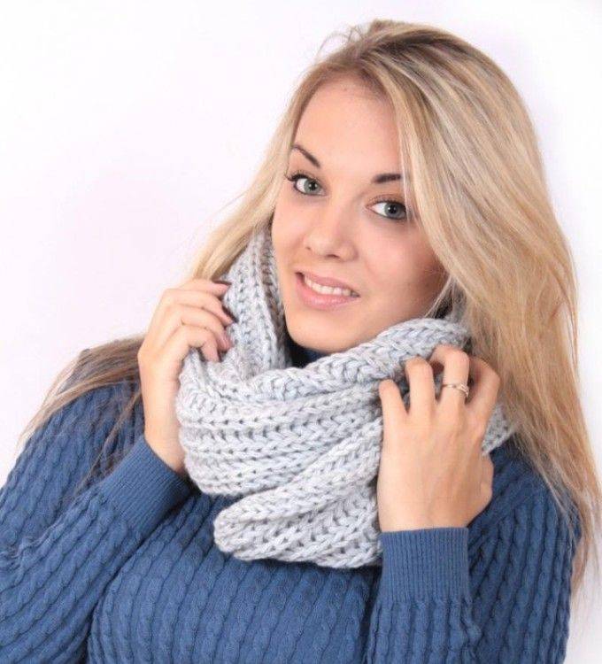 Узоры для шарфа спицами: 10 простых и красивых вариантов