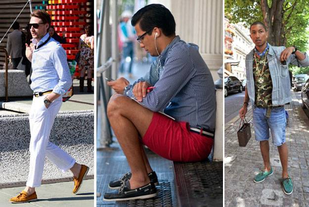 Как носить мокасины с носками или без?