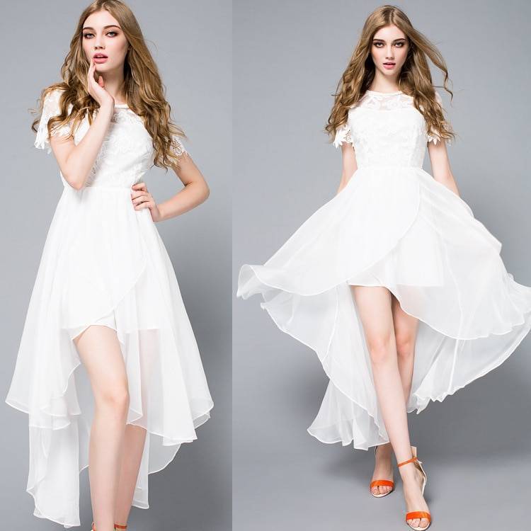 Красивые белые платья 2021-2022, фото, идеи, новинки белых платьев