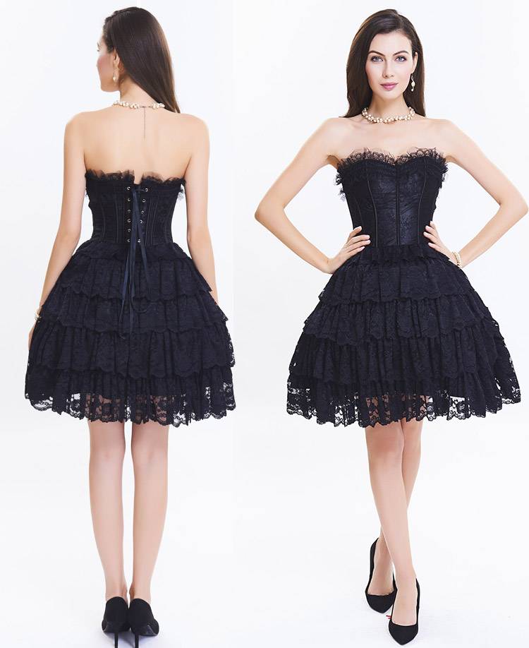 25 элегантных фасонов черных платьев на все случаи жизни