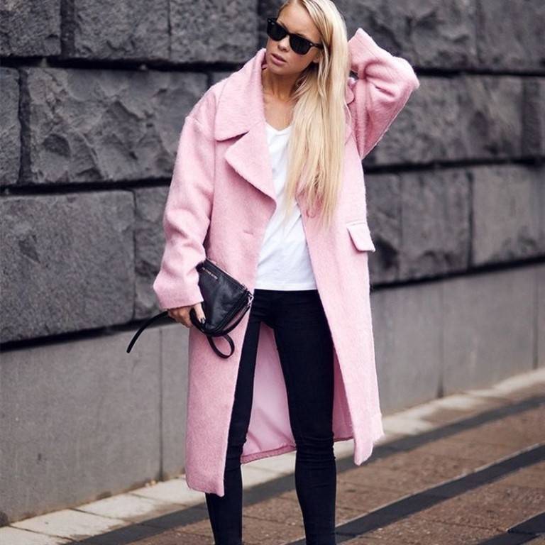С чем носить розовое пальто (более 90 фото розовых пальто) – каблучок.ру