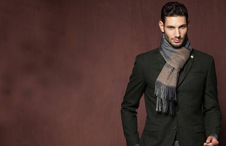 Модные мужские шарфы: осень-зима 2019-2020