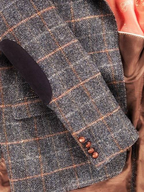 С чем носить мужской твидовый пиджак: особенности твидовых пиджаков
