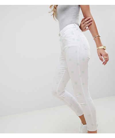 С чем носить белые джинсы?  (51 фото)