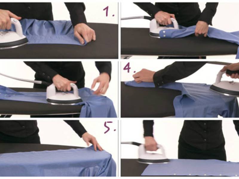 Как правильно гладить рубашку с длинным рукавом? – пошаговая инструкция с фото