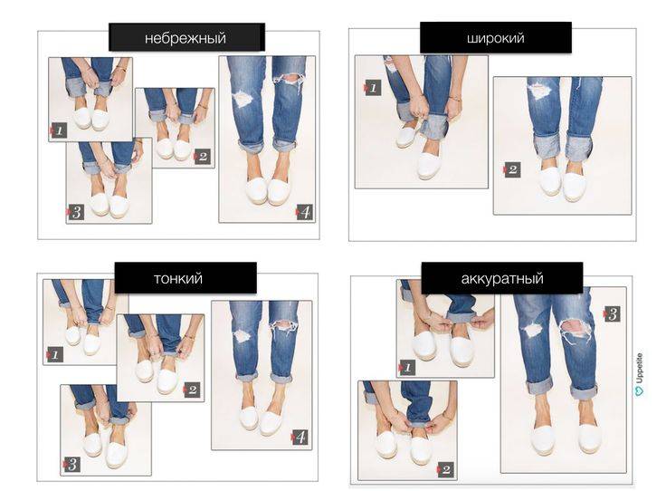 Подвороты и подкаты на джинсах (78 фото): как правильно подворачивать джинсы девушкам и делать подкаты, на широких джинсах, инструкция как подвернуть