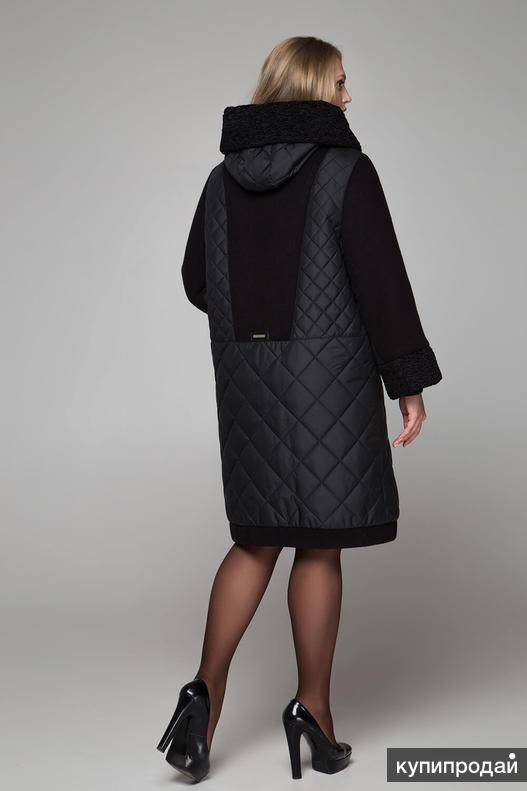 Модные комбинированные пальто — с мехом, плащевкой, кожей и другими материалами