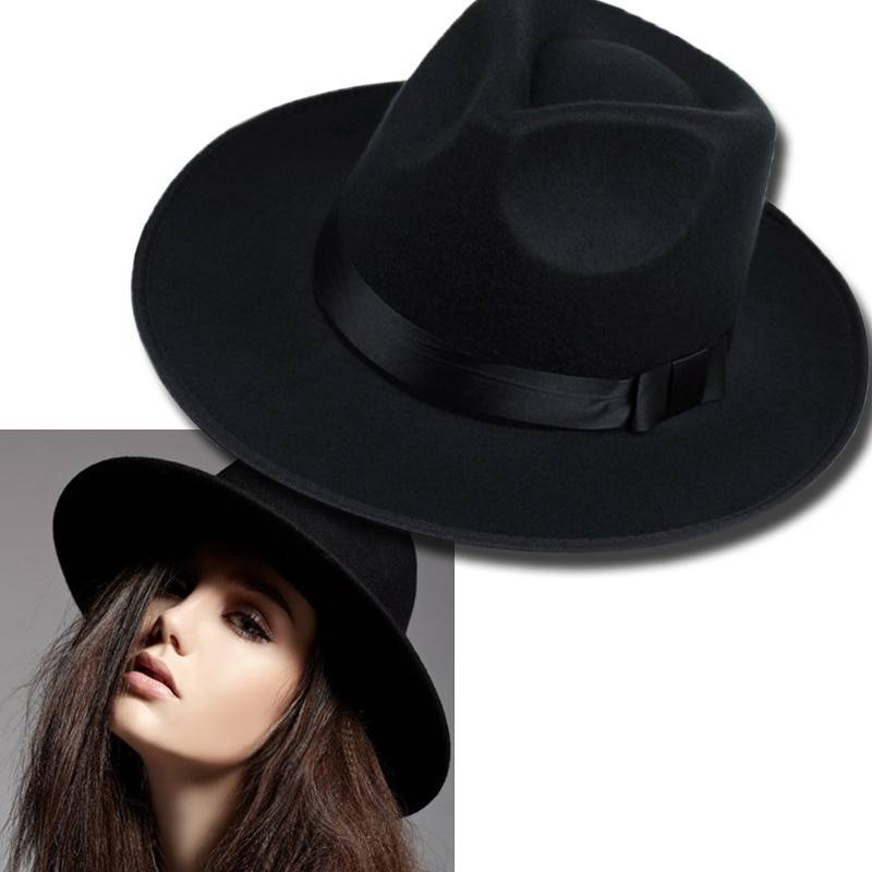 С чем носить черную шляпу, 10 новых фото, модный образ