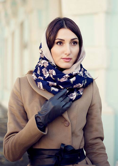 Как завязать шарф на голове, чтобы быть современной, модной и красивой?