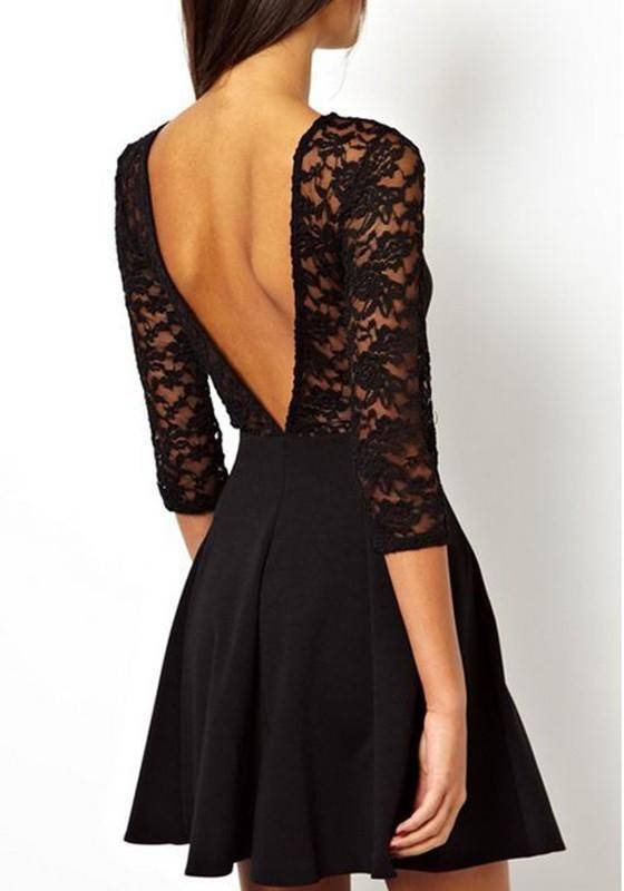 Черное кружевное платье — номер один в списке покупок