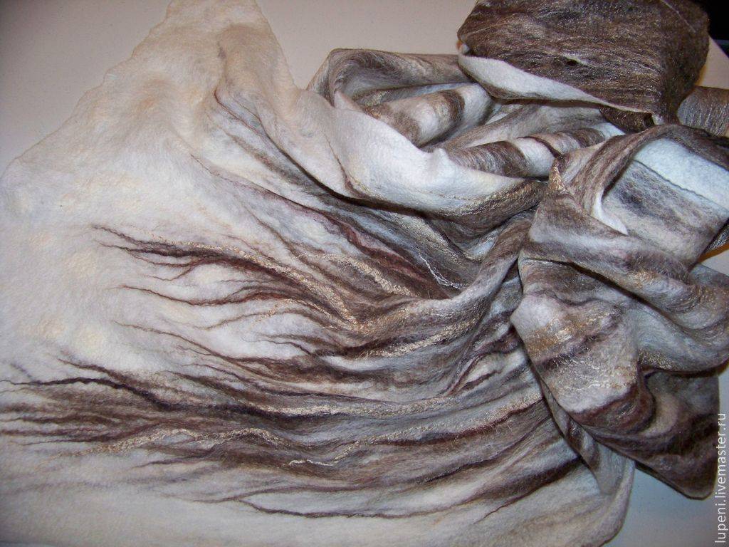 Гардероб валяние фильцевание валяные шарфы мыло ткань шерсть