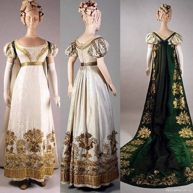 Стиль ампир в одежде - красота пришедшая из 19 века.