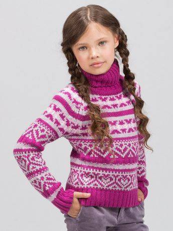 Выкройка детский пуловер, джемпер для девочки