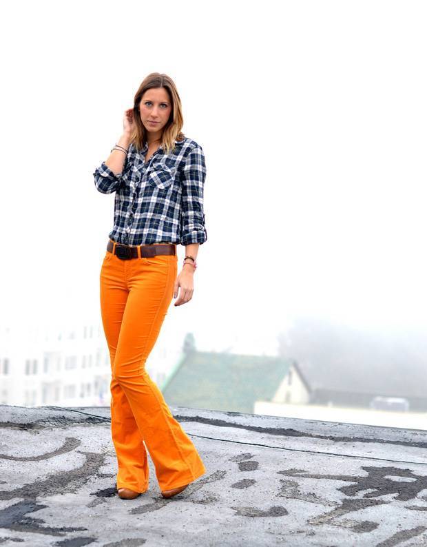 Женские вельветовые брюки - с чем носить, 116 фото модных образов