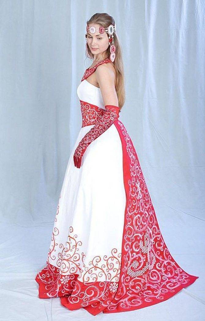Славянские свадебные платья – iq woman